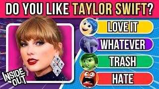 RATE THE SINGER with  INSIDE OUT Emotions | Music Quiz