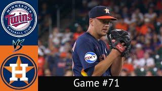 Astros VS Twins Condensed Game 6/15/25