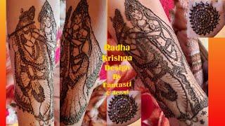 Unique Dulhan Mehndi Design By Fantastic Jessi | New Bridal Hennna | wedding Mehndi | Radha Krishna