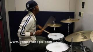 "The Berklee Files" @ GospelChops.com featuring Darion Ja'Von - Drum Lesson