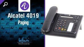 Alcatel 4019 Phone Handset - Paging [Infiniti Telecommunications]