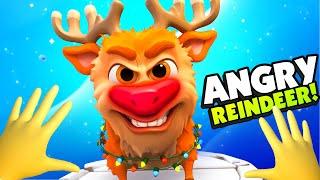 My PET Reindeer Tried to ATTACK ME! - Pets & Stuff VR