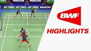 Yonex Sunrise Hong Kong Open 2015 | Badminton QF – Highlights