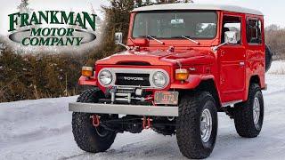 1978 Toyota Land Cruiser FJ40 - Frankman Motor Company - Walk Around & Driving