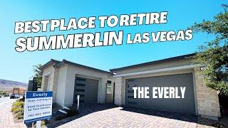 Best Active Adult 55+ Community Las Vegas Summerlin Single-Story Everly Lennar Heritage Stonebridge