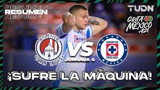 Resumen y goles | Atl San Luis vs Cruz Azul | Grita México AP2021 - J6 | TUDN