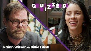 Billie Eilish gets QUIZZED by Rainn Wilson on ‘The Office' | Billboard