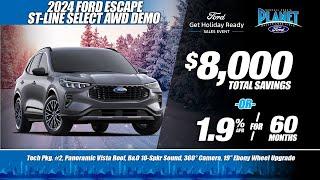 New 2024 Ford Escape ST-Line Offer | $8,000 OFF -or- 1.9% APR for 60m | Ford Dealer in Dallas, TX