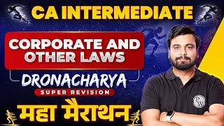 CA Inter Other Laws Marathon  | Law Super Revision Marathon (Part-1) | CA Intermediate