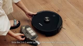 【AIRROBO】T10+ Robot Vacuum Cleaner (How to use it for mopping?)