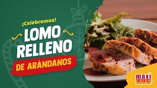 Lomo relleno de arándanos | HAZLO CON MAXICARNE