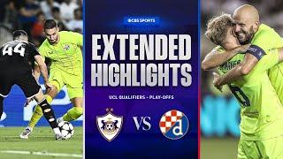 Qarabağ vs. Dinamo Zagreb: Extended Highlights | UCL Qualifiers - Play-offs | CBS Sports Golazo