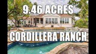 9.46 Acre Estate In Cordillera Ranch  Boerne Texas $1,750,000  Luxury Home | For Sale 2024