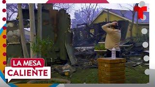 Incendios en California: familia encuentra su casa hecha cenizas | La Mesa Caliente