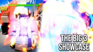 The Big Three Showcase + How To Get It | Anime Spirits