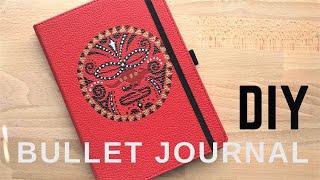 2020 DIY Bullet Journal Cover Set Up || PLAN WITH ME