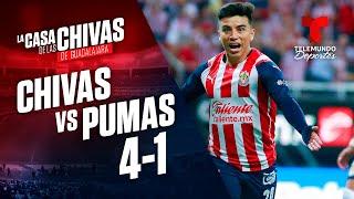 Highlights & Goals | Chivas vs. Pumas 4-1 | Telemundo Deportes