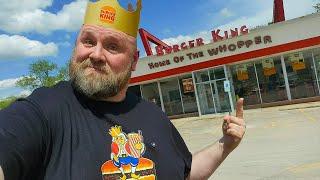 I Visit The Last Original Burger King Left On Earth To Discuss The History Of BK!