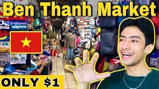 Ho Chi Minh City - Walking Tour of Ben Thanh Market | Cheapest Market in Vietnam 