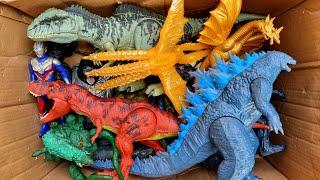 Hunting Found Godzilla x Kong, Mechagodzilla, King Ghidorah, T-Rex, Giganotosaurus, Ultraman