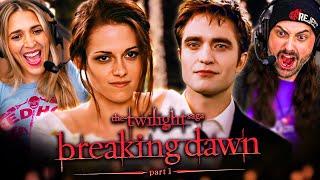 THE TWILIGHT SAGA: BREAKING DAWN - Part 1 (2011) MOVIE REACTION!! FIRST TIME WATCHING!! Movie Review