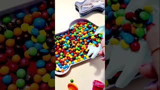 #Short#M&M's MiNis Candies/ Rainbow Colors Mix Satisfying Video 