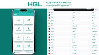 HBL Currency Exchange live rates