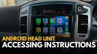 How To Find Android Head Unit Instructions