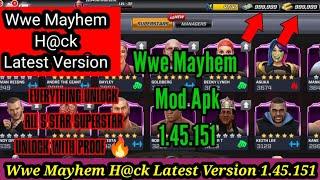 Wwe Mayhem Mod Apk 1.65.226  Wwe Mayhem H*ck V. 1.65.226  Everything Unlock Live Proof Ke Saath