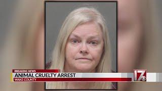 Woman arrested after 22 horses found starved to death in Wake County