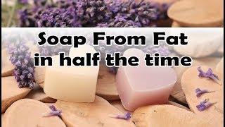 How To Make Soap From Just Animal Fat ( Best Soap for Beginners)