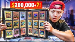 My CRAZY $200,000 Yu-Gi-Oh! Card Collection Binder!