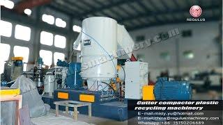 china plastic extruder Granulator recycling machine