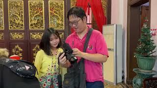 Penang peranakan mansion Kelly photoshoot bts footage Iphone 14Pro Max 4k 60fps by@JacReviewsStuff