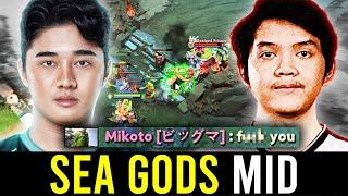 TWO BEST MID LANERS in SEA meet in pubs.. - ABED vs MIKOTO!