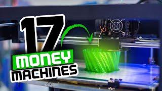 17 CHEAP machines to make MONEY from home! 