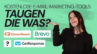 Die BESTEN KOSTENLOSEN E Mail Marketing Tools  (auch mit deutschsprachigen Optionen)