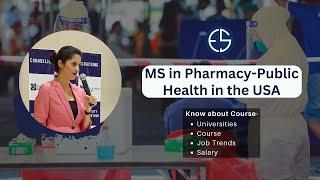 MS in Pharmacy / Public Health in the USA| Course, Job Opportunities, Top Universities