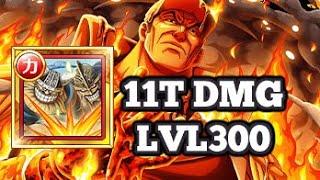 [OPTC] PKA Lvl 300 vs AKAINU !! - 11Trillion Damage