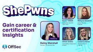 Gain Career & Certification Insights | ShePwns