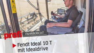 Fendt Ideal 10 T: Lenkrad leb wohl mit Idealdrive | profi #Fahrbericht