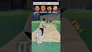 Legends Vs 2 Bowlers  Survival Against 2 Bowlers  Off Yorker #youtubeshorts #cricketmatch #cricket