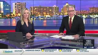 WWSB ABC 7: Sarasota police officer flipped by fleeing vehicle