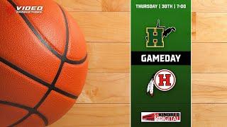 HURRICANE REDSKINS VS. HUNTINGTON HIGHLANDERS | WV BOYS BASKETBALL