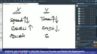 நேரமும், வேலையும் | TIME-and-WORK | RAJABOOPATHY-RADIAN-IAS-ACADEMY-PART-01
