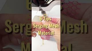 Mastering Mesh on Your Serger: 6 Essential Tips for Perfect Results!