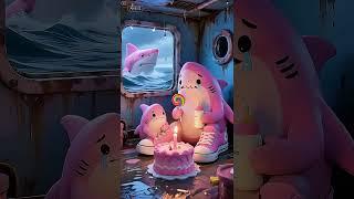 Baby Shark Can’t Function Without Cake  | Ocean Drama Unfolds #shark #whale #ocean #shorts