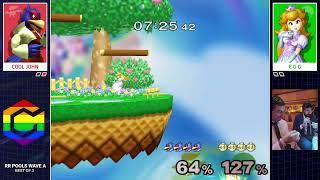 LA Melee 2024 Arcadian | RR Pools | cool john (Falco) vs goblin mode (Peach)