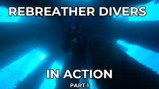 REBREATHER DIVERS IN ACTION - Part 1