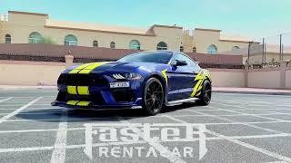 Mustang Rental Dubai | Faster Rent A Car | ROUSH PERFORMANCE